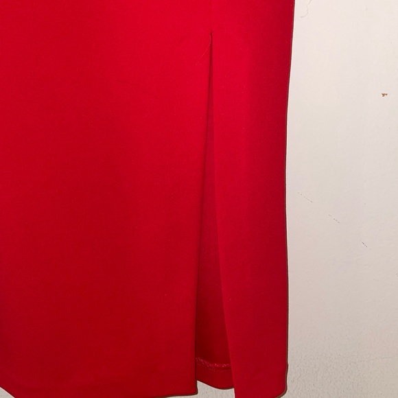 Express, Red midi dress, size 4, worn once - Picture 1 of 4